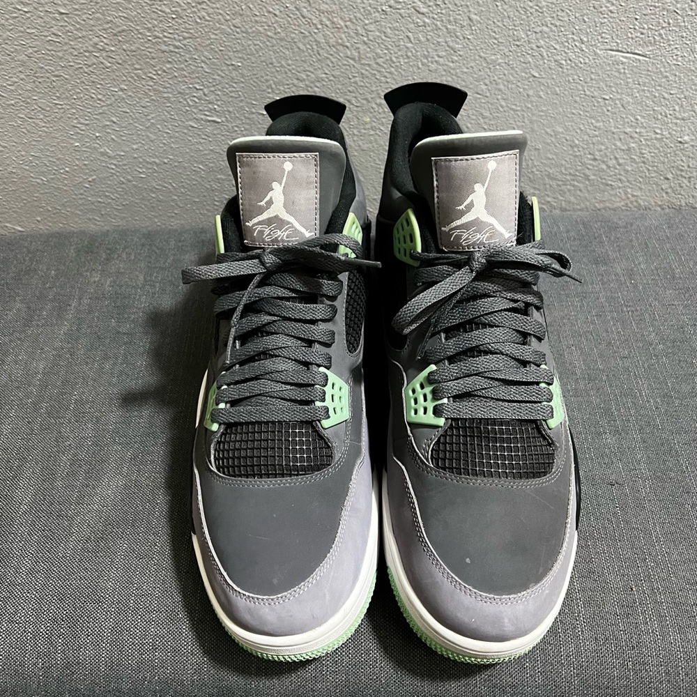 Nike Air Jordan 4 IV Green Glow 308497-033 - Picture 11 of 16